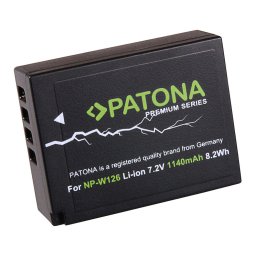 Acumulator Patona Premium NP-W126 1140mAh replace FujiFilm Finepix-1252