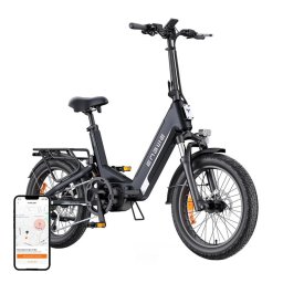 Biciclete electrice L20 3.0 Pro Bicicletă electrică compactă cu suspensie completă, 250 W și 100 Nm, cu motor cu tracțiune centrală