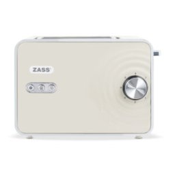 Prajitor de paine ZASS ZST12, 850W, 2 felii, Wave Cream Edition