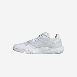 Încălțăminte de tenis zgură - ADIDAS Defiant Speed Alb Damă