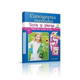 Scrie si sterge - Cunoasterea mediului 5-6 ani