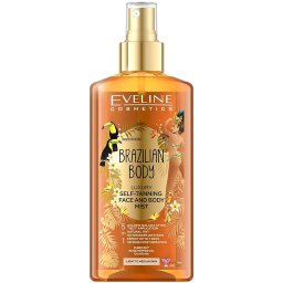 Autobronzant Față și Corp 5 in 1 Brazilian Body Luxury Mist Eveline Cosmetics