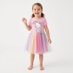 Rochie de vara cu tul Hello Kitty