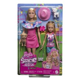 Set de joaca Barbie si Stacie - To the rescue, Stacie iubitoare de catei