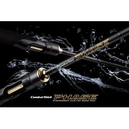 EVERGREEN COMBAT STICK PHASE PCSC-74X BLACK ACTAEON BAITCAST 223cm 14-112gr