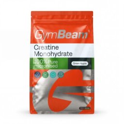 GymBeam 100% Creatină monohidrată micronizată 750 g măr verde