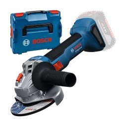 Bosch - GWS 18V-8 - Polizor unghiular fara acumulatori si incarcator, Li-Ion, 18 V, - Ah, 125 mm, valiza speciala