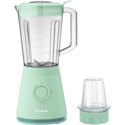 Blender de masa FRAM FBL-R600GBL, 600W, 1.5L, 2 viteze + Pulse, Turcoaz