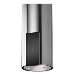 Hota Hota Insula, 120 cm, 1200 m³/h, 4 Trepte, Filtru Aluminiu 5 Straturi, Iluminare LED, 67 dB, Inox, Touch Control