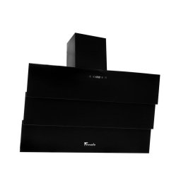 Hota Hota Decorativa, 90 cm, 1200 m³/h, 4 Trepte, Filtru Aluminiu 5 Straturi, Iluminare LED, 67 dB, Negru