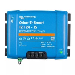 Accesorii sisteme fotovoltaice Convertor izolat Orion-Tr Smart DC-DC 12/24-15A Albastru