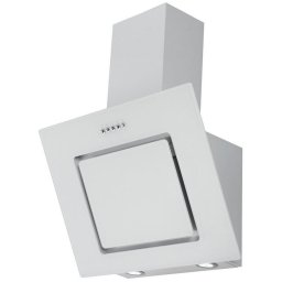 Hota CH22010WBZ - Hota Decorativa, 60 cm, 350 m³/h, 3 trepte, Filtru Aluminiu, Iluminare LED, 64 dB, Alb