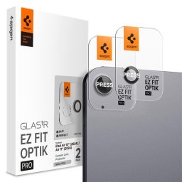 Spigen Glass tR EZ Fit Optik Pro 2 Pack, space gray - iPad Air 11"/13" 2024/2025