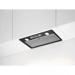 Hota LFG525K - Hota Caseta, 52 cm, 600 m³/h, 3 Trepte, Filtru Aluminiu, Iluminare LED, Negru