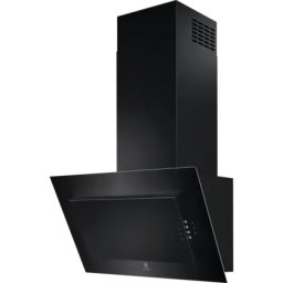 Hota LFV326K - Hota Decorativa, 60 cm, 600 m³/h, 3 Trepte, Filtru Carbon + Aluminiu, Iluminare LED, Negru