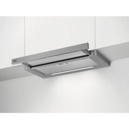 Hota DPE5660M - Hota Incorporabila, 60 cm, 660 m³/h, 3 + intensiv, 2 Filtre Aluminiu, Iluminare LED, Inox
