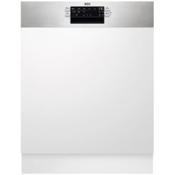 Masina de spalat vase FEE53610ZM - Masina de Spalat Vase Semi-Incorporabila, 13 seturi, 60 cm, Clasa B, Motor Inverter, AirDry