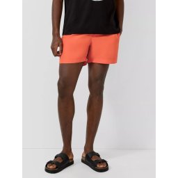 Q/S by s.Oliver Pantaloni scurti barbati pentru inot cu croiala Regular fit, Portocaliu (SELECTATI MARIMEA: 2XL)