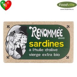 RENOMMEE Conserva sardine portugheze in ulei de masline extra-virgin organic 125g