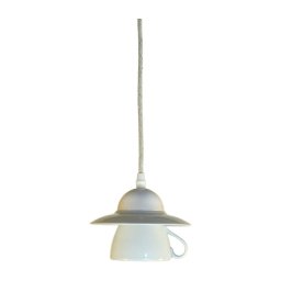 Bohemia-Design - Lustră din porțelan pe cablu 1xE27/60W/230V