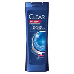 Sampon Anti-matreata Clear Men Action 2in1, cu Taurina si Vitamina B3, 225 ml