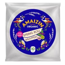 Set 2 x Foi Bio din Tapioca si Orez pentru Pachetele de Primavara, 100 g, Amaizin
