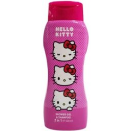 Set 3 x Gel Dus si Sampon 2 in 1 Air Val Hello Kitty, 500 ml