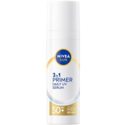 Set 2 x Serum UV 2in1 Nivea Sun, SPF 50+, 30 ml