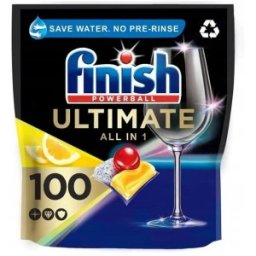 Set 2 x Detergent Capsule Masina Spalat Vase Finish Ultimate, Lamaie, 100 Capsule