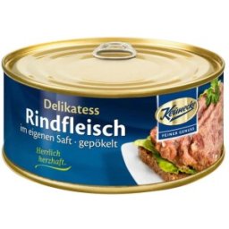 Set 2 x Delicatesa din Carne de Vita in Suc Propriu cu Sorici de Porc, Harzer, Bio, 300 g