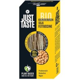 Set 2 x Fettucini din Naut, Just Taste, Bio, 250 g