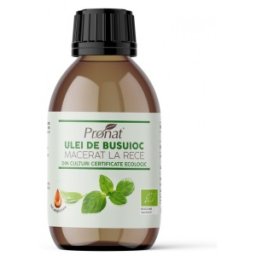 Set 2 x Ulei BIO de Busuioc, Macerat la Rece, 100 ml, Pronat