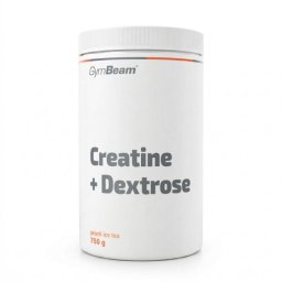 GymBeam Creatină + Dextroză ceai cu gheată şi piersică