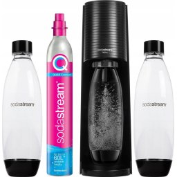 Aparat de preparare sifon SodaStream Art, Quick Connect, 2 sticle fara BPA incluse, 1 butelie, negru