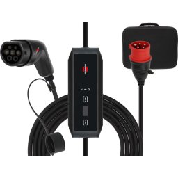 Statie de incarcare portabila pentru masini electrice Brennenstuhl EV 1384020, 8m, Type 2, Trifazic, CEE 11kW, Mode 2, 16A, BEV PHEV, Geanta inclusa