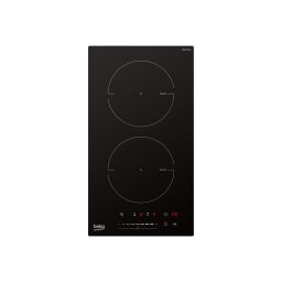 Beko HDI32400TO Hob, Induction, Width 28.8cm, 2 cooking zones, Touch control, Black
