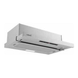 CATA CAMPANA Hood TFK 6005 X, A, Width 60 cm, Max 390 m³/h, LED, Stainless steel