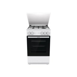 Gorenje GG5A14WJ Cooker, Gas hob, Gas oven, Width 50 cm, White