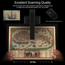 S21 - A2 Overhead-Scanner Large Format for Book & Documents