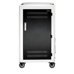 AC-Plus-T, 36 Bay, Smart Charging USB Hub, Charging Cart, USB-C Cables (CRT-PLS-S36L-EH65C)