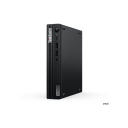 Mini PC Lenovo ThinkCentre M75q Gen 5, AMD Ryzen 5 PRO 8500GE, 16GB DDR5, 512GB SSD, AMD Radeon 740M, Windows 11 Pro, Negru
