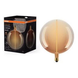 Bec LED OSRAM Osram LED Vintage 1906 Big Globe 200 20 Magnetic DIM 4.8W 818 Tea Brown E27, E27, 4.8W, 200 lm, 1800K