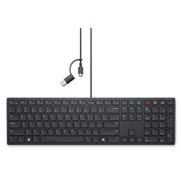 Tastatura Dell 580-BBTG, cu fir, QWERTY, Full-size, Negru