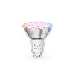 Bec inteligent Philips Hue GU10, LED, 4.7W, Multicolor, Bluetooth/Zigbee