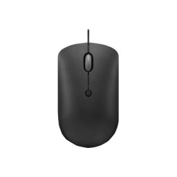Mouse Lenovo GY51D20875, cu fir, optic, 2400 DPI, 4 butoane, Negru