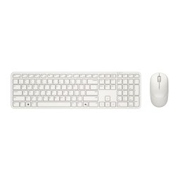 Set tastatura si mouse Dell Pro 5, KM526, Rusa, Wireless, Cenusiu deschis