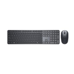 Set tastatura si mouse Dell Pro 7 KM726, Wireless, Lituaniana, Negru