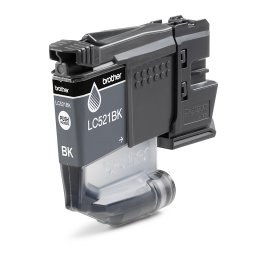 Cartus cerneala Brother LC521BK, Negru, 500 pagini, Original