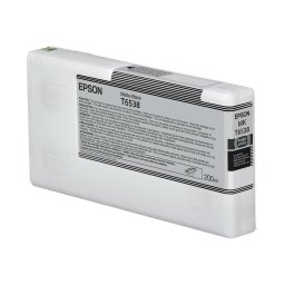 Cartus cerneala Epson C13T65380N, Negru mat, 200 ml, Original, pentru Stylus Pro 4900