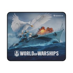 Mouse Pad Genesis Carbon 500 M World of Warships (WoWS) Lightning, 300 x 250 mm